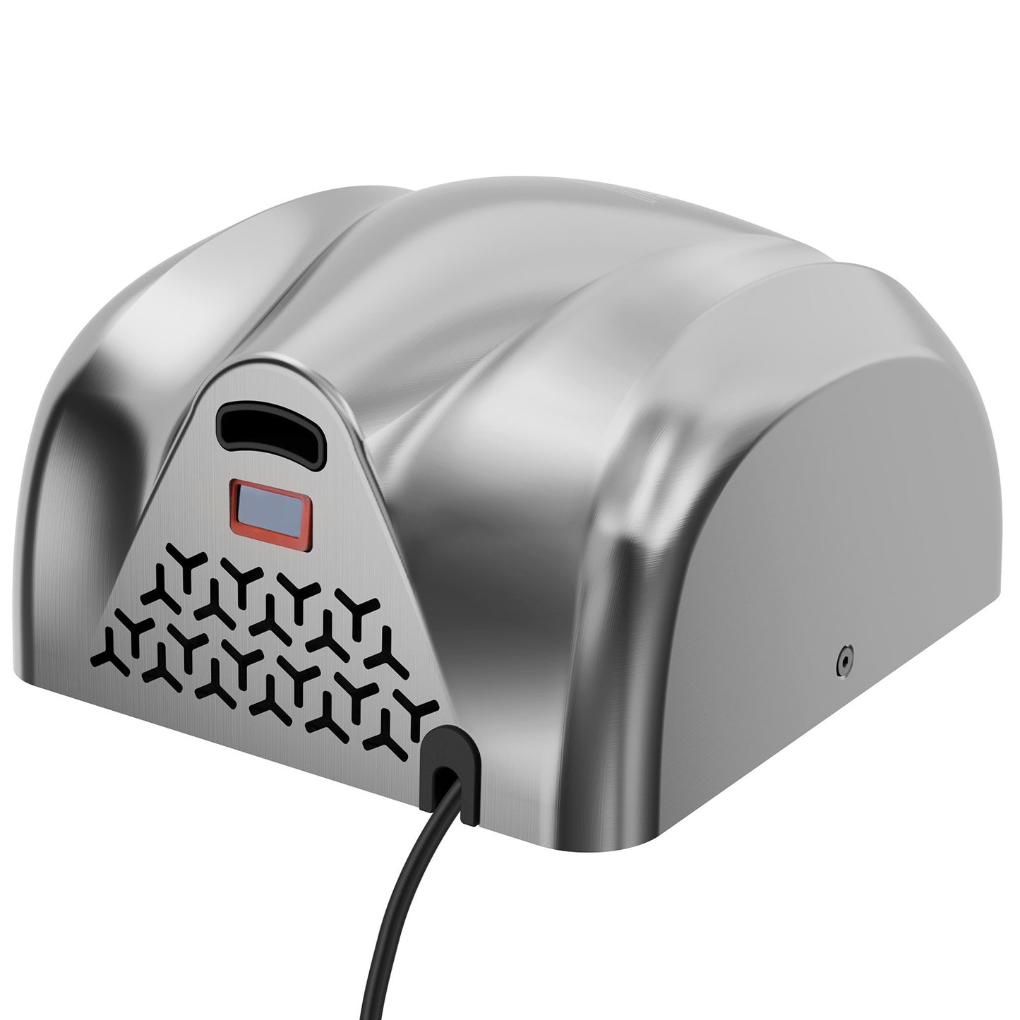 Heavy Duty Commercial Hand Dryer, 1800W Automatic High Speed Stainless Steel Warm Wind Hand Blower, 220V-240V Plug In/Hardwired Two Power Options, Compliant for Industry Business Restrooms