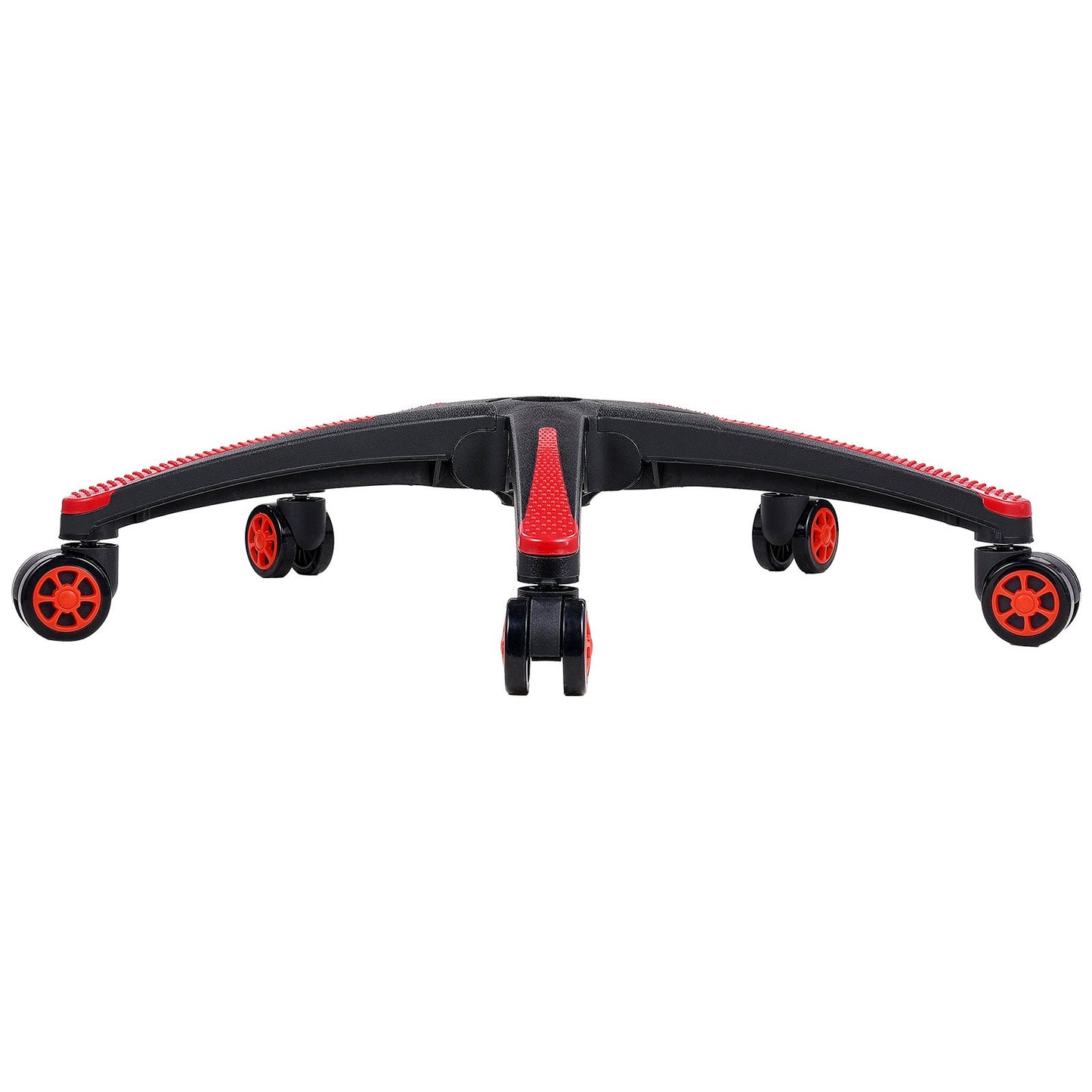 Office Chair Base Replacement, 28", 2500 lbs Static Load, Heavy Duty Universal Computer Desk Chair Stool Base Part with 5 Casters and Reinforced Legs, Desk Chair Base Replacement, Black + Red