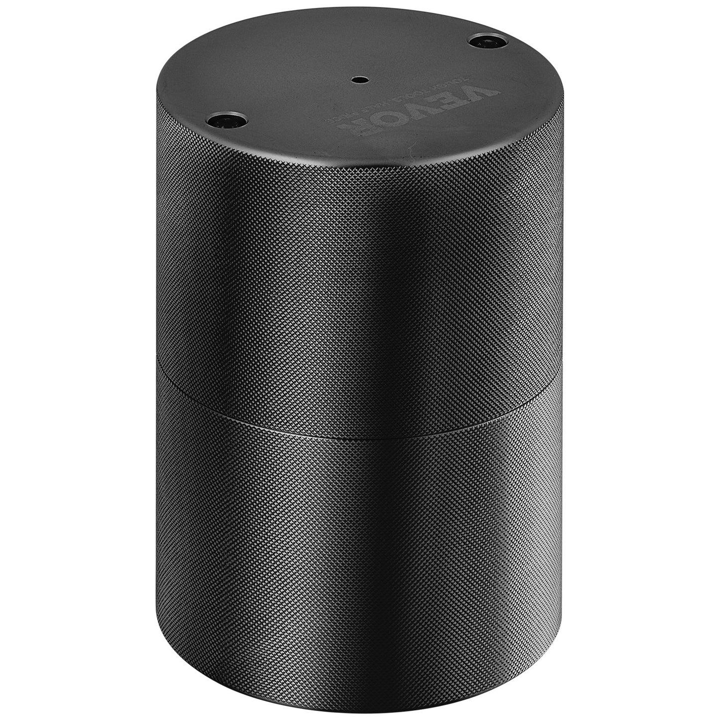 Eisballpresse, 60-mm-Eiskugelformer, Eisballpress-Set aus Flugzeugaluminiumlegierung für 60-mm-Eiskugeln, Eispresse mit Zange und Abtropfschale, für Whisky, Cocktails, Bourbon, Scotch auf Partys und im Urlaub, Schwarz