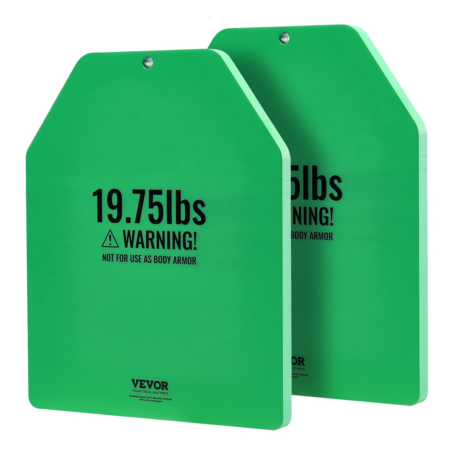 Gewichtsscheiben für Gewichtswesten, 19,75 lb (ca. 9 kg) pro Paar, hochwertige Stahlgewichtsscheiben, ergonomische Passform – WODs, Zusatzgewicht für Gewichtswesten, für Krafttraining, Laufen, Fitness, intensive Workouts