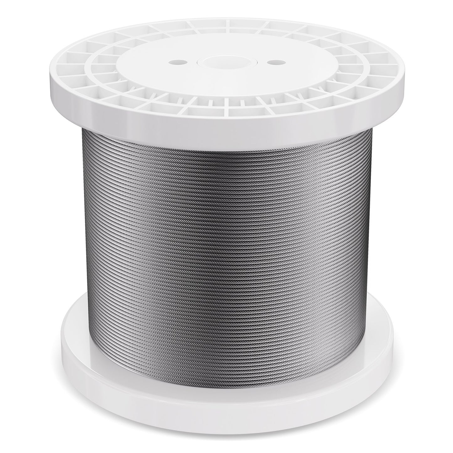 Wire Rope Kit, 1/8" 1000 ft 316 Stainless Steel Cable with Cutter and Gloves, 1600 lbs Breaking Strength, 7x7 Strands Construction Marine Aircraft Grade for Handrail Stair Decking Fence Outdoors