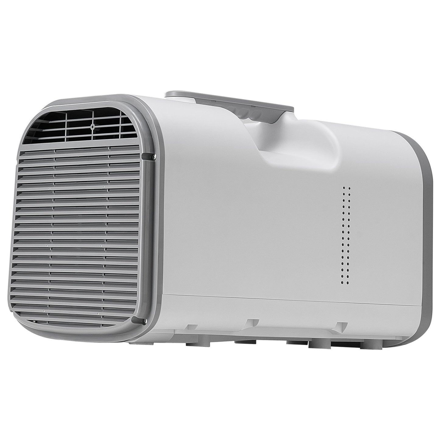 Portable Air Conditioner, 4250 BTU 3-Speed Air Conditioning Unit with 24H Timer, Air Portable AC Adjustable from 16-32℃, Compatible with AC/DC, for Outdoor Tent Camping, RVs or Home Use, White