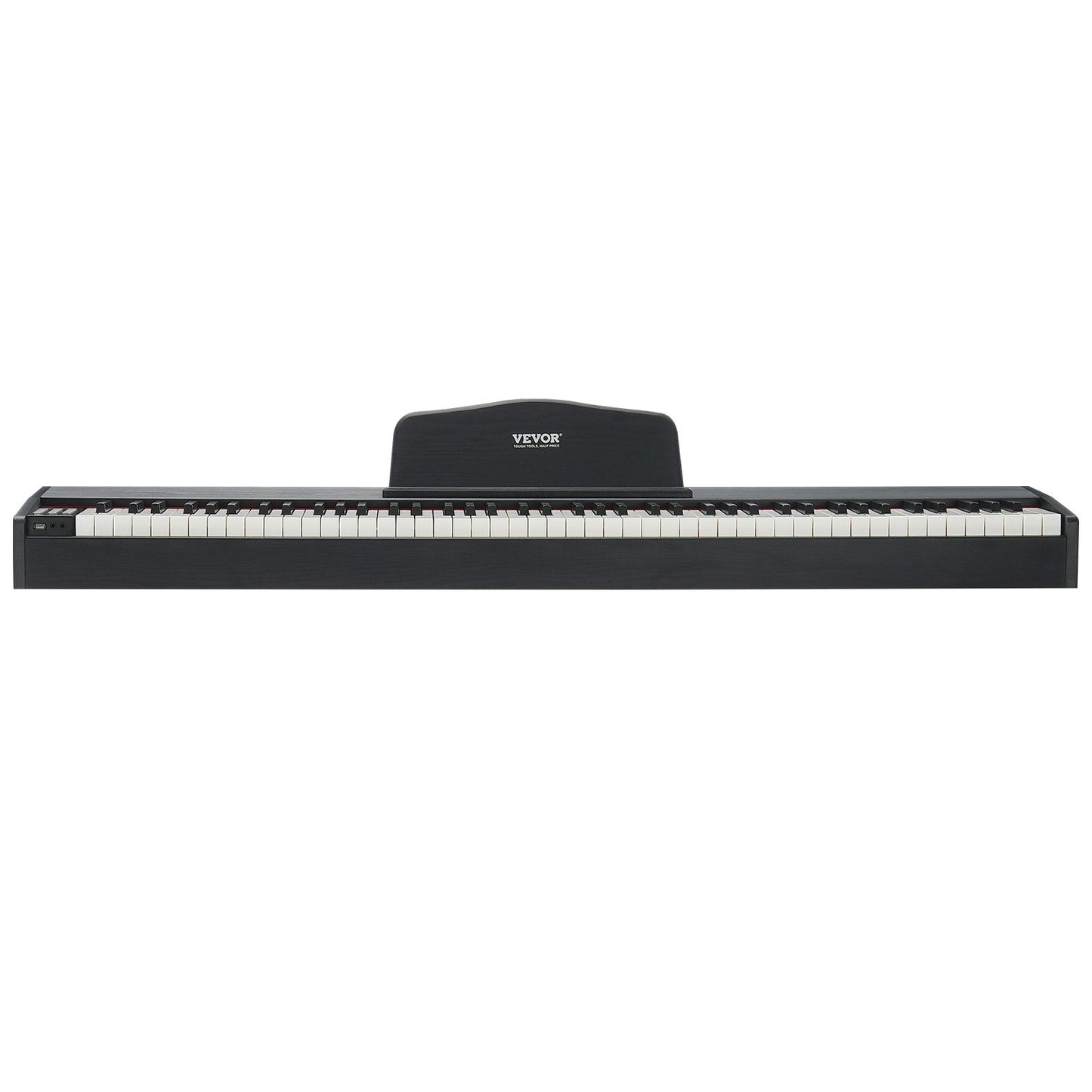 Gewichtetes Digitalpiano, 88 vollgewichtete Tasten, elektrisches Klavier mit zwei Tastaturen und Lautsprechern, Sustain-Pedal, Kopfhöreranschluss, 200 Klangfarben und Rhythmen, unterstützt Bluetooth/USB/MIDI, für Anfänger und Lehrer