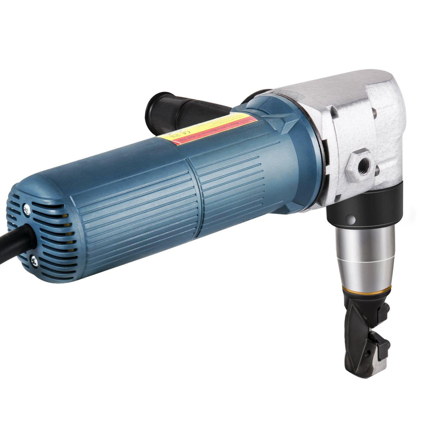 Elektrischer Metallknüppel 625 W, 1000 U/min Hochgeschwindigkeitsrotor, 110 V, inkl. Ersatzklingen und Aufbewahrungskoffer. Geeignet zum Schneiden von Edelstahl, Aluminium und Kunststoff.