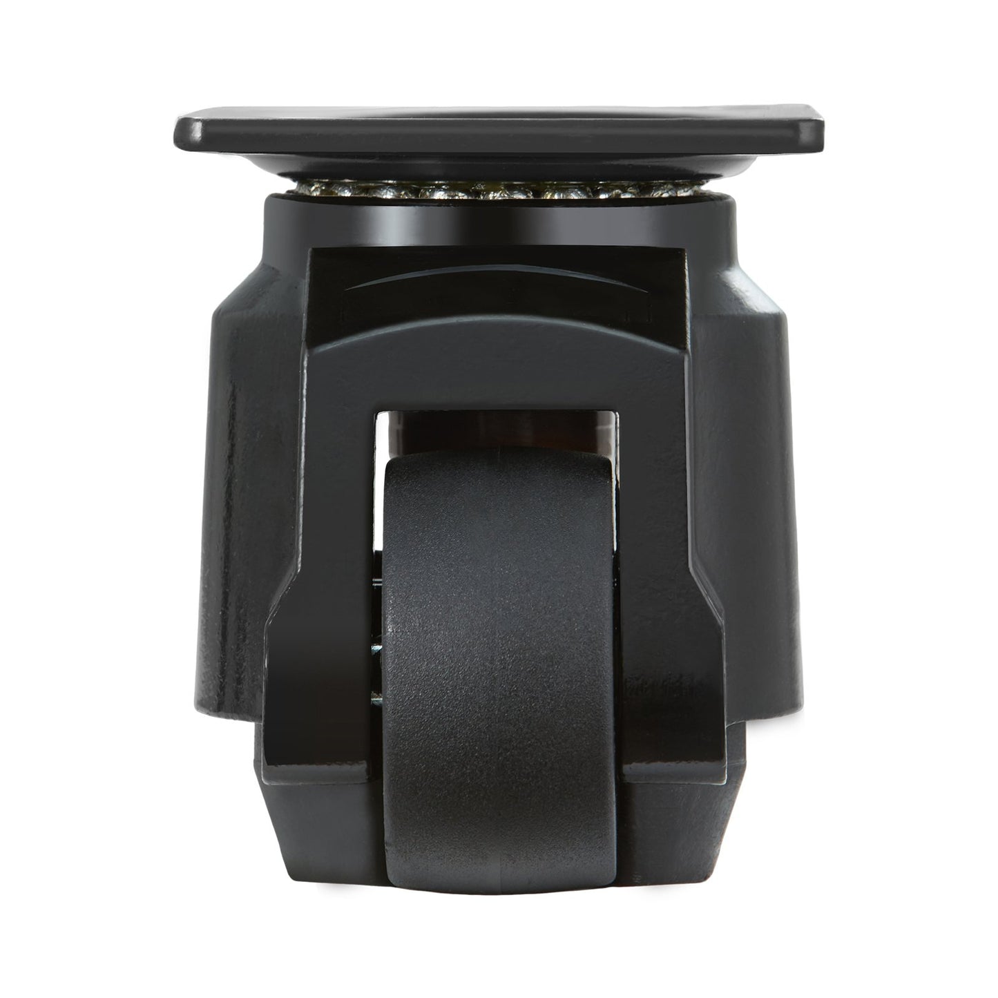 Nivellierrollen, Satz mit 1914 kg Gesamttragfähigkeit, 6,3 cm Durchmesser, robuste Ausführung mit verbessertem Griffdesign, 360°-Schwenkrollen, verstellbare Rollen mit Füßen für Werkbank und Maschine