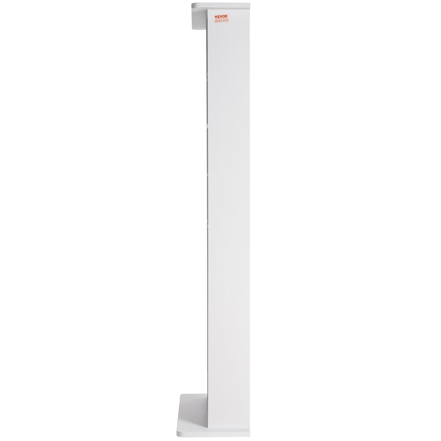 Media Storage Cabinet 8 Layers Adjustable DVD Shelves Holds 464 CDs White