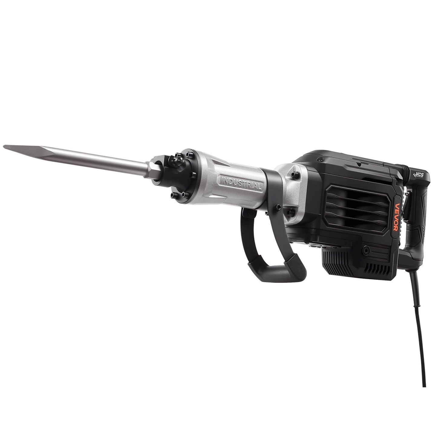 Abbruchhammer, 3000 W starker elektrischer Abbruchhammer, 1700 Schläge/min, Betonbrecher mit Spitzmeißel, Transportkoffer, Handschuhen und Schutzbrille, für Beton, Wände, Ziegel, Fliesen und Fundamente