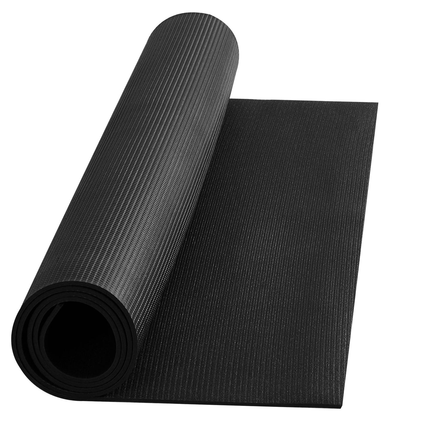 Exercise Mat, Non Slip High Density Premium Yoga Mat, Exercise Yoga Mat for Men & Women, Fitness & Exercise Mat with Bag & Carry Strap, for All Types of Home Yoga, Pilate & Floor Workout (7x5ft)