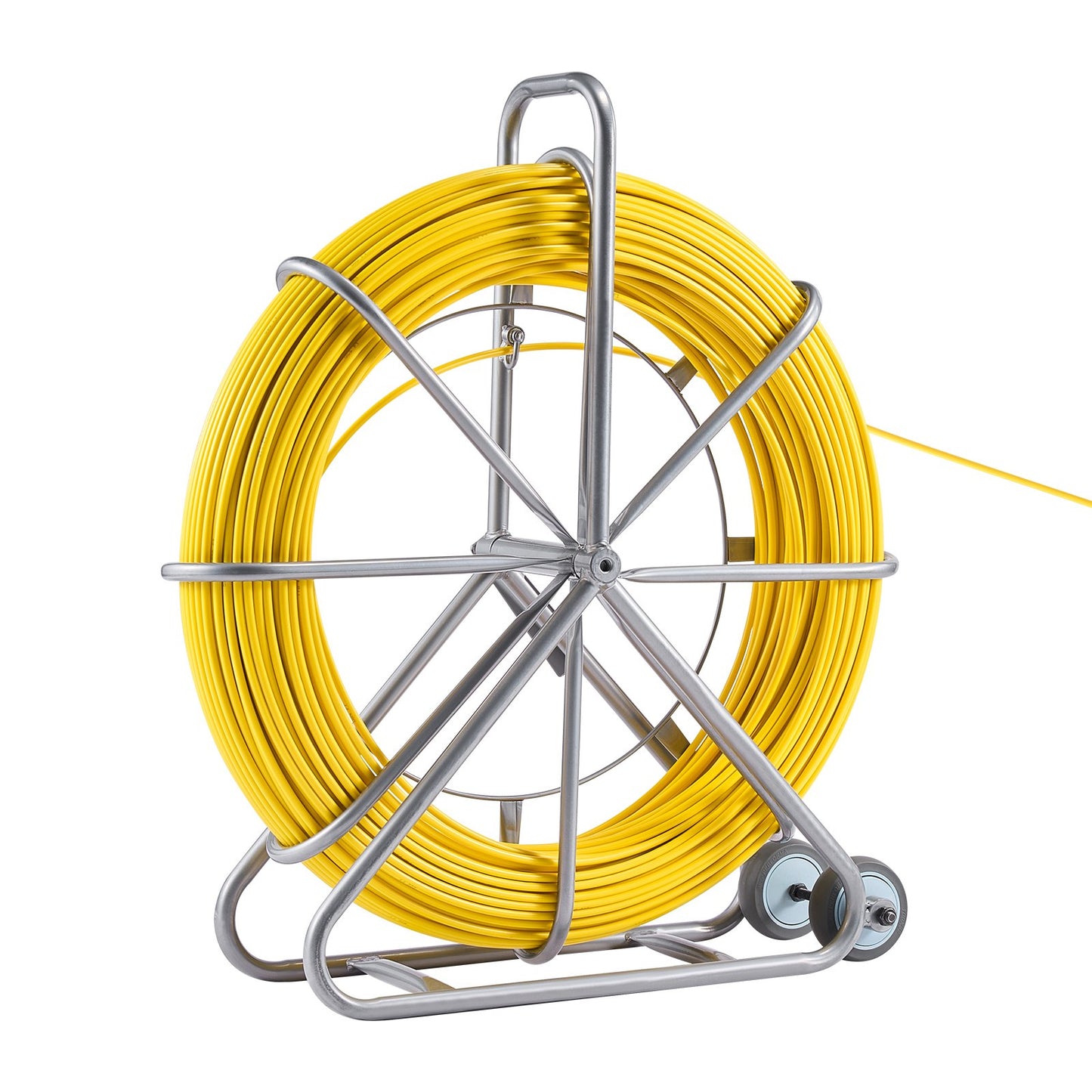 Fish Tape Puller Fiberglass 200mx7,9mm (656 ft 5/16 in) Wire Cable Running Duct Rodder