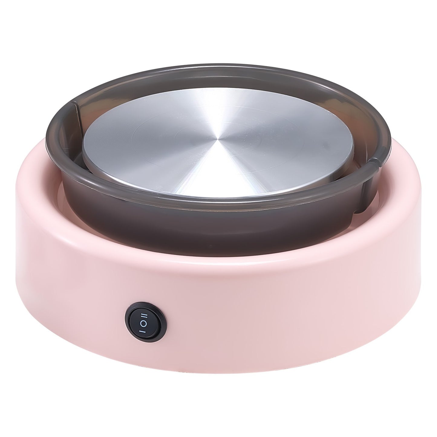 Mini-Töpferscheibe, 158 mm Drehteller, Vorwärts- und Rückwärtslauf, einstellbare Geschwindigkeit, elektrische Töpferscheibe für Kinder und Anfänger, mit Formwerkzeugen, für Heimwerkerprojekte und Töpferkurse, Rosa