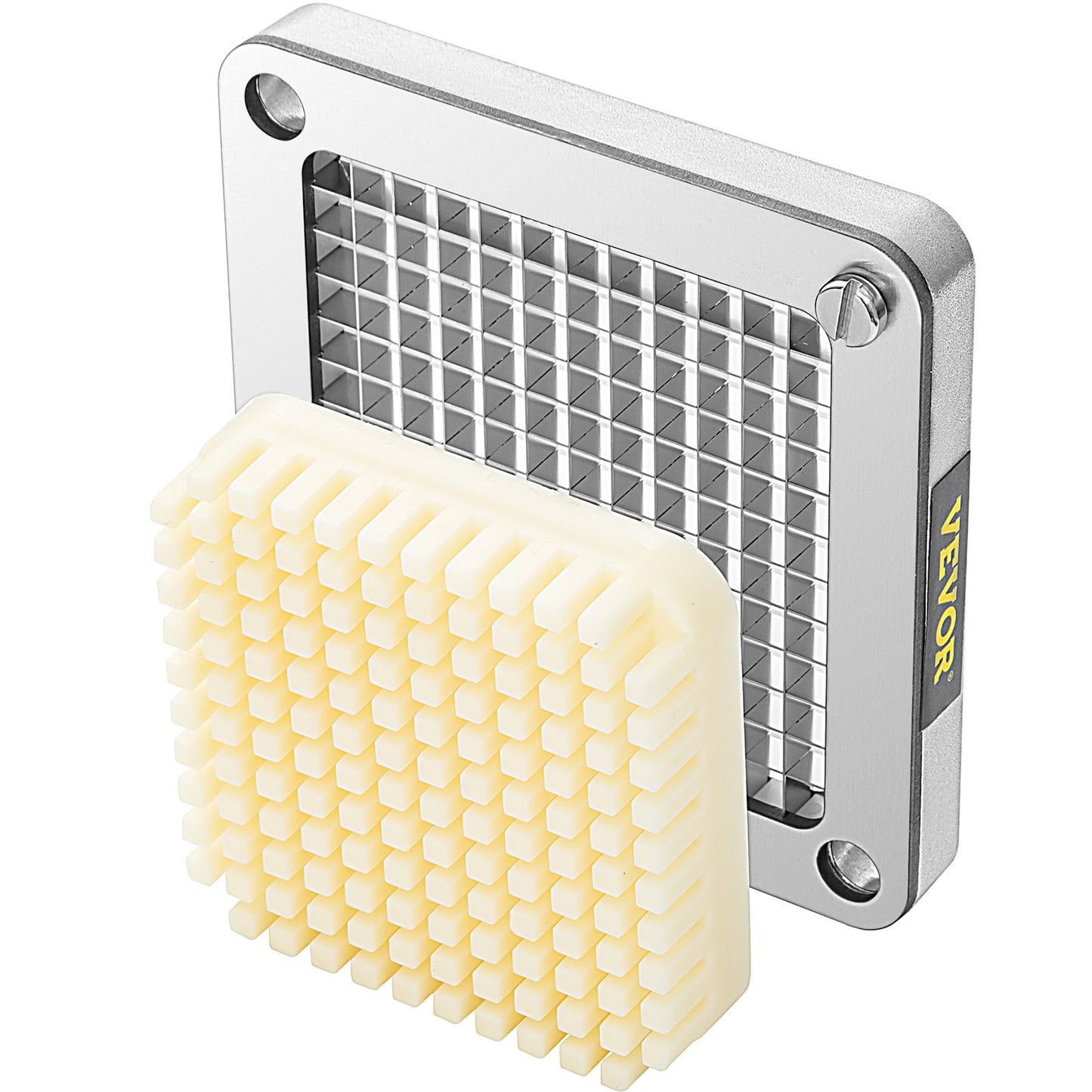 Ersatzmesser und Druckblock für Pommes-Frites-Schneider, 1/4 Zoll, 3-teilig