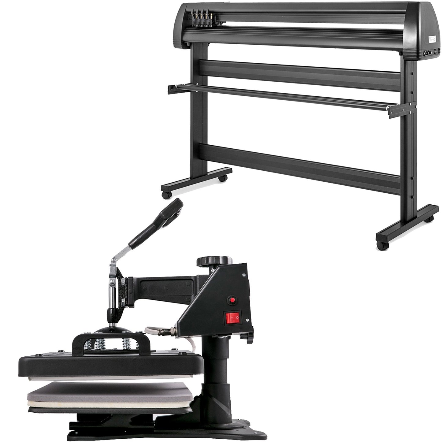 5-in-1-Digital-Heißpresse (15" x 12") und Vinylschneider (53") mit Signmaster-Software