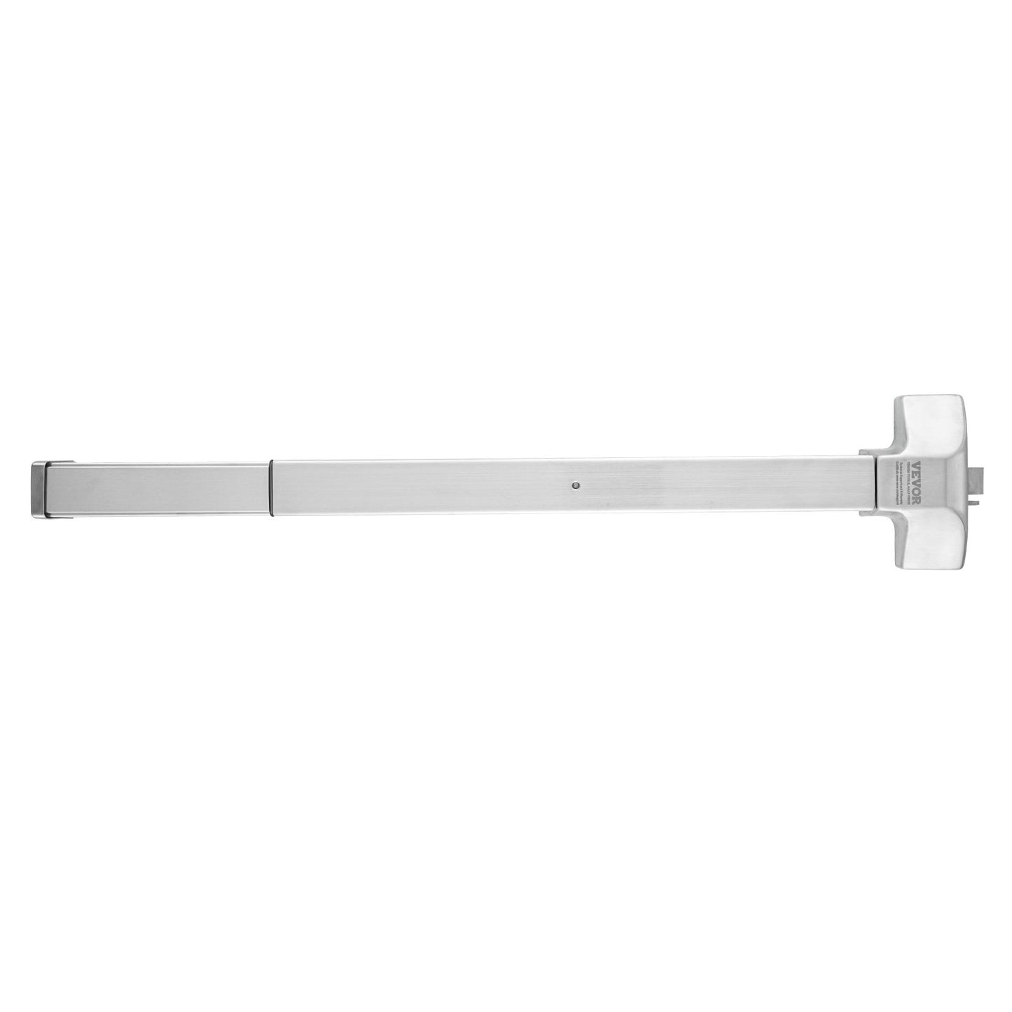 Push Bar Door Locks, Stainless Steel Panic Bars for Exit Doors, with Exterior Lever and 3 Keys, Push Bar Panic Exit Device Door Hardware for Metal Wood Door, for Left and Right Handed Doors