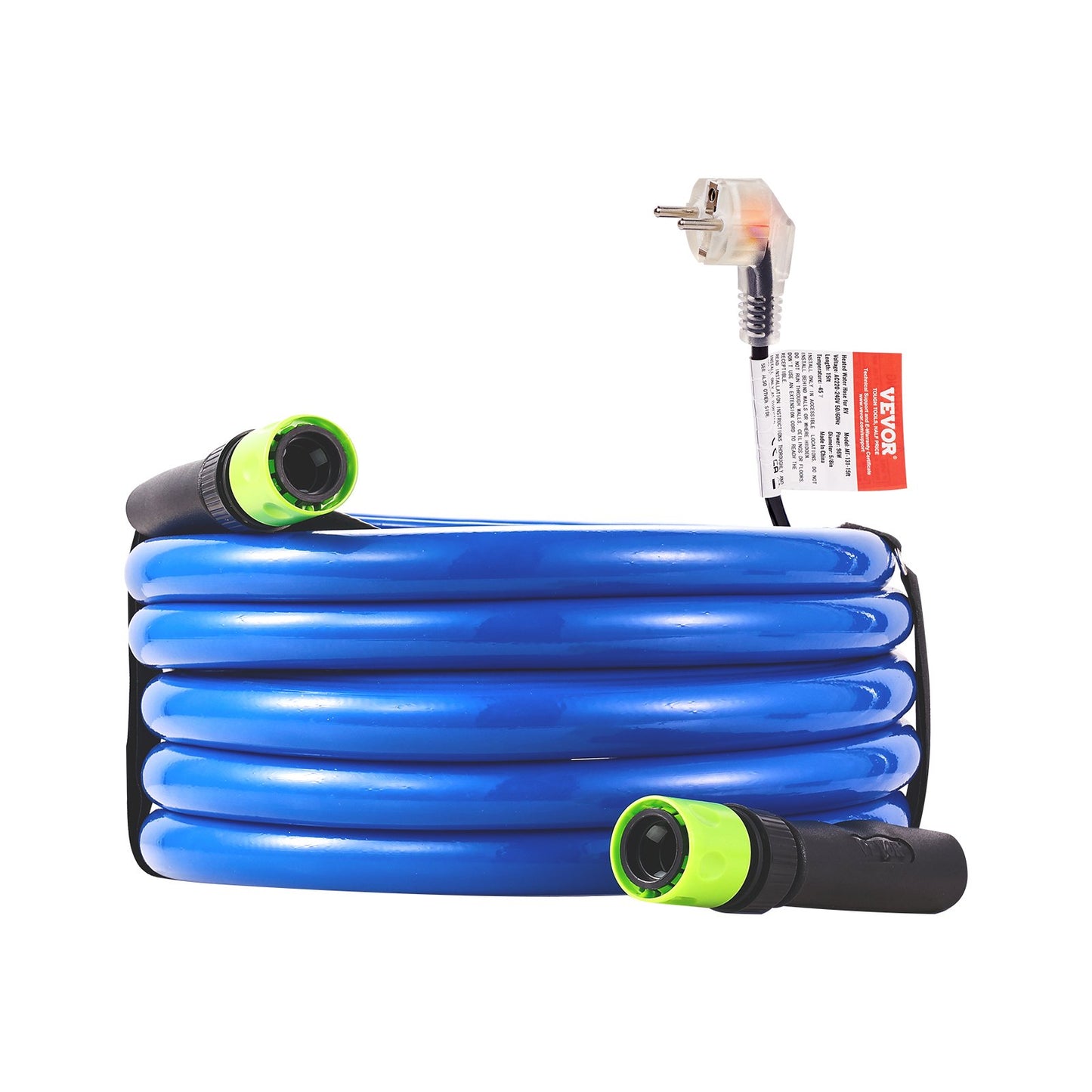 457.2 cm Heated Water Hose for RV -45℉ Antifreeze Heated Drinking Water Hose