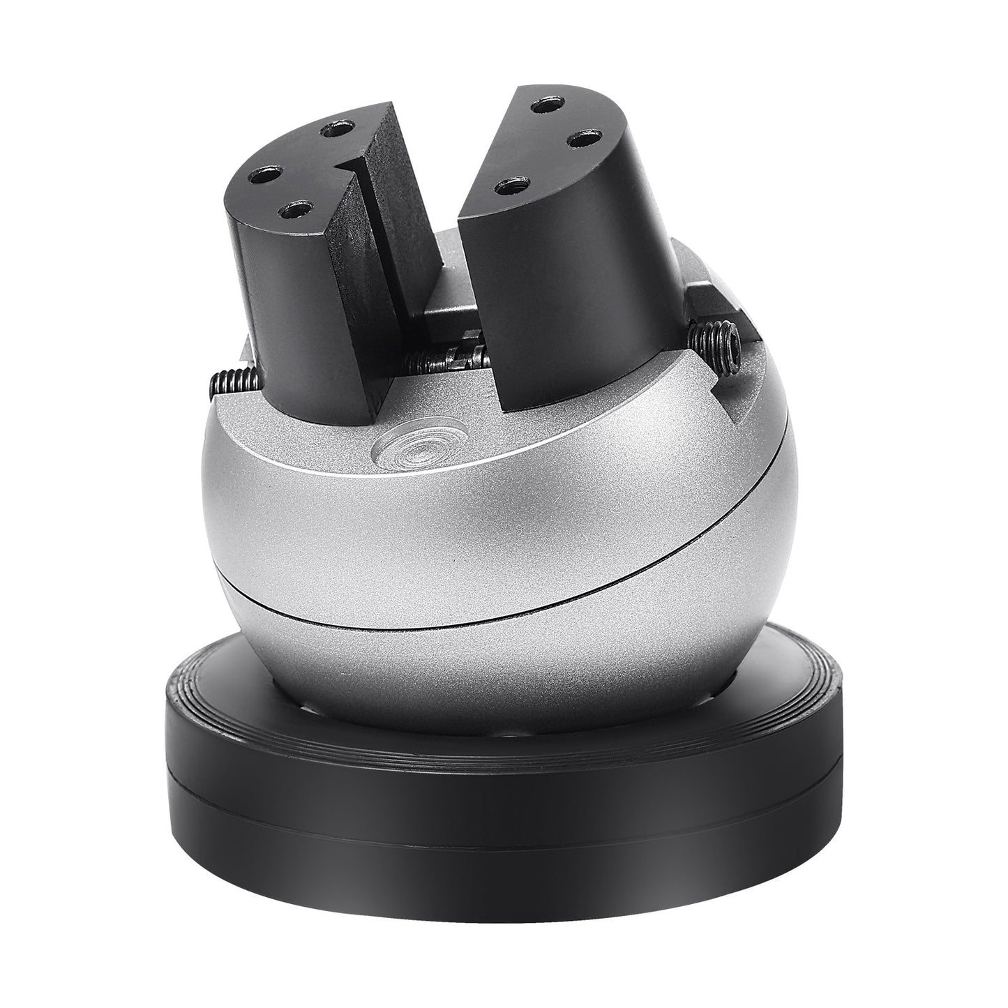 Gravierblock 5-Zoll-Kugelkopf-Schraubstock-Einstellung für Schmuckgravur mit 34-teiligem Zubehör und Gummifuß