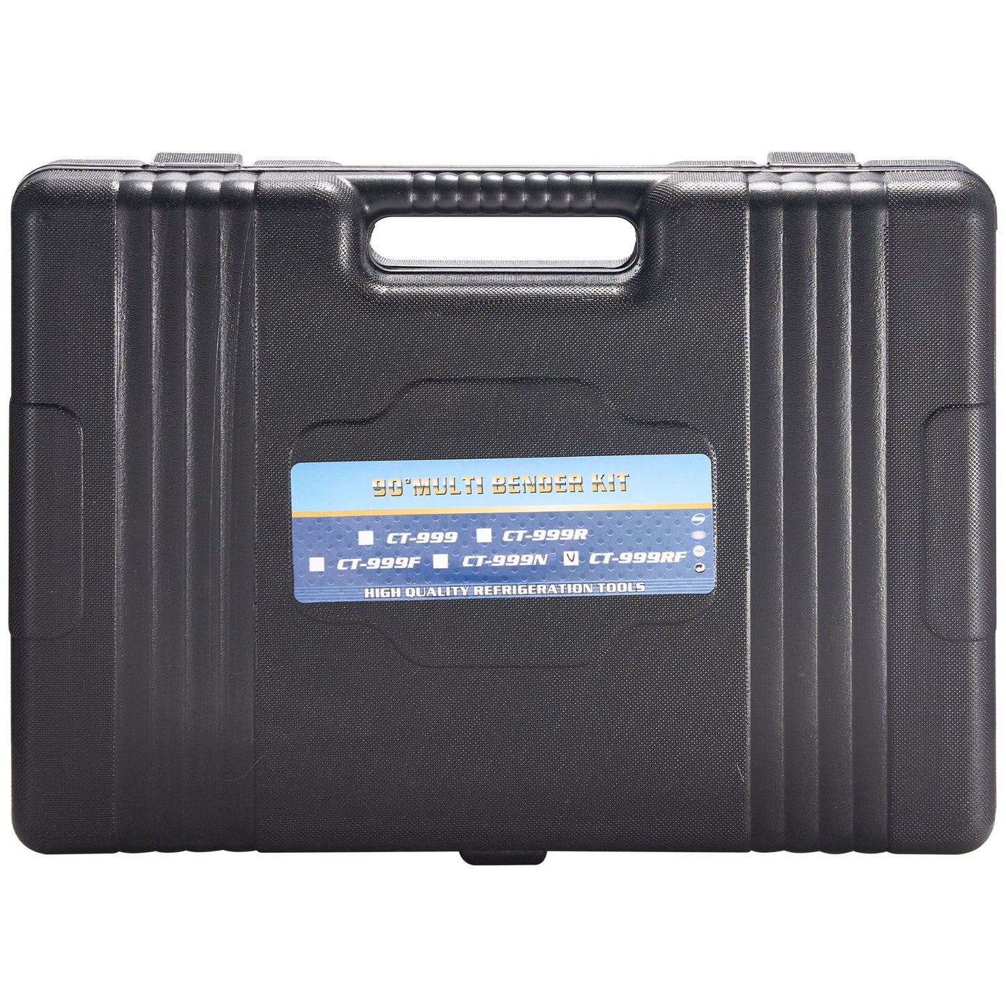 Rohrbiegegerät, 6,4 mm–22,2 mm, Ratschen-Rohrbiegegerät, 90°-Vorwärts-/Rückwärtsbiegewerkzeug mit 7 Biegebacken für die Reparatur von Klimaanlagen, Kühlschränken und Heizungsanlagen.