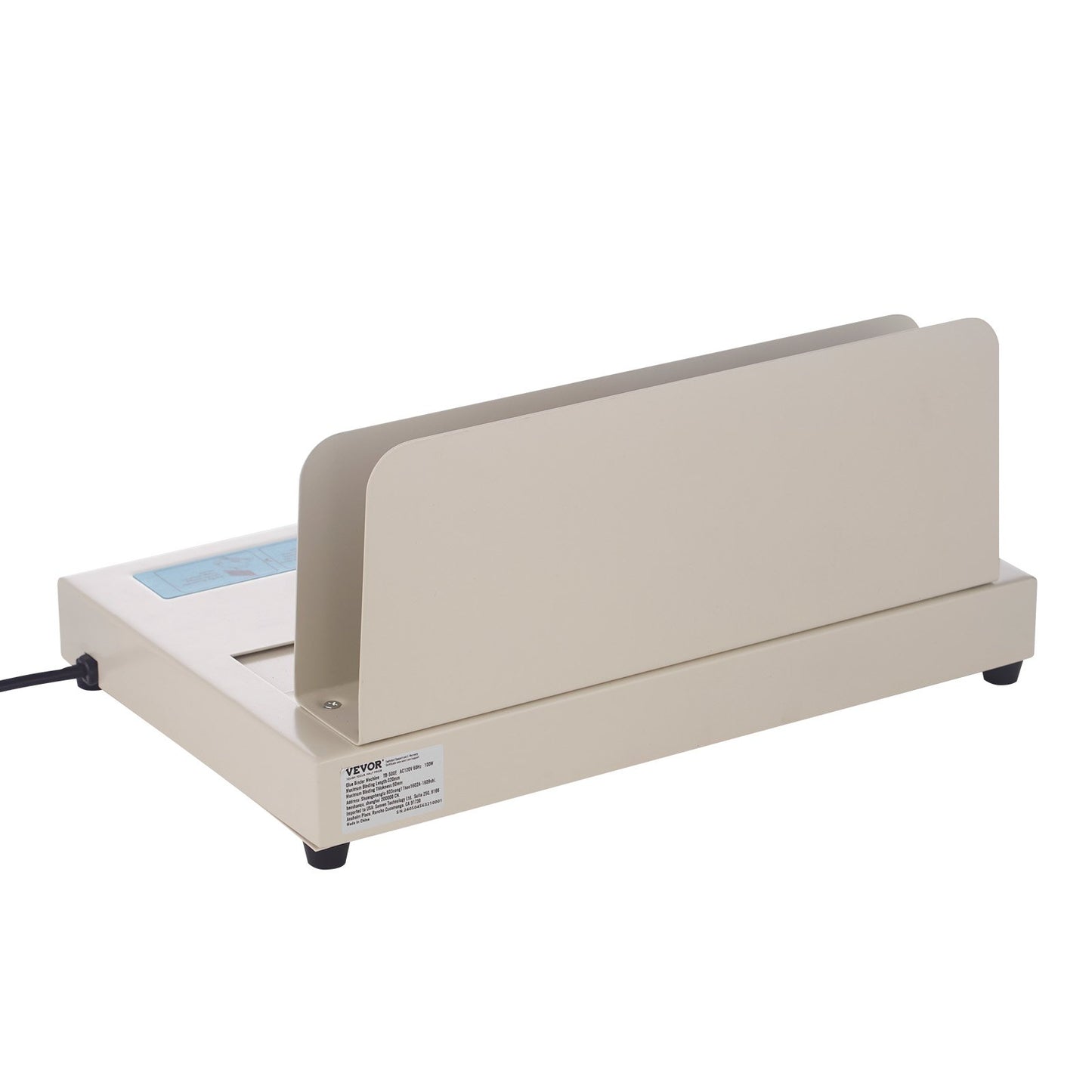 Thermal Binding Machine, 500 Sheets Capacity Book Binding Machine, Thermal Book Binder 50mm Binding Thickness A3(Short Edge)/A4/A5 Document, with Infrared Optical Detection