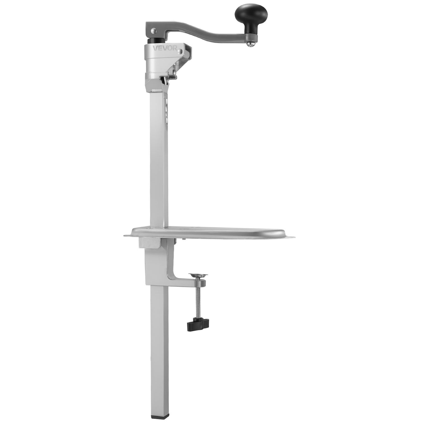 Gewerblicher Dosenöffner, robuster manueller Tischdosenöffner für Dosen bis 300 mm Höhe, höhenverstellbar, mit Schrauben und Tischklemme befestigt, für Restaurants, Hotels und Lebensmittelgeschäfte