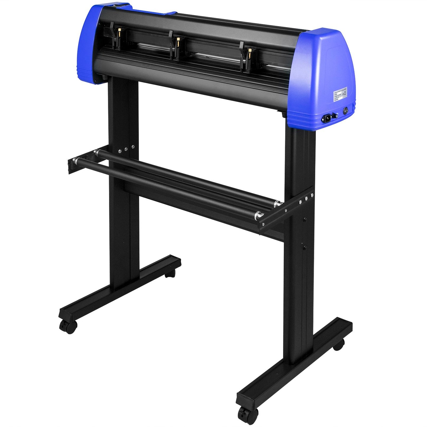 Vinylschneider 870 mm, maximale Papierzufuhr 34 Zoll, Vinylplotter mit stabilem Bodenständer, einstellbarer Kraft und Geschwindigkeit für die Schilderherstellung