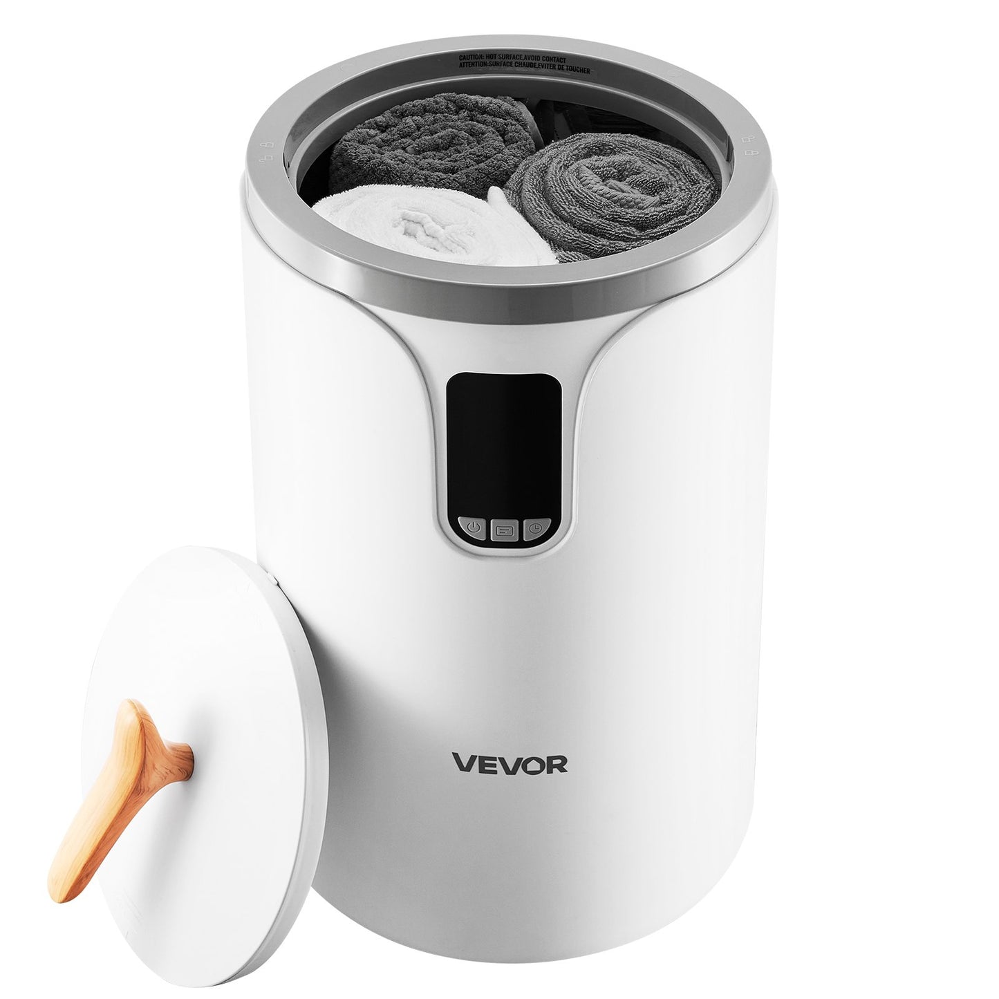 Towel Warmers for Bathroom, Towel Warmer Bucket with 24H Delay Timer & Child Lock & Auto Shut Off for Spa Fits up to 3 Oversized Bath Towels, Blankets, Clothes, Bathrobes, PJ's and More