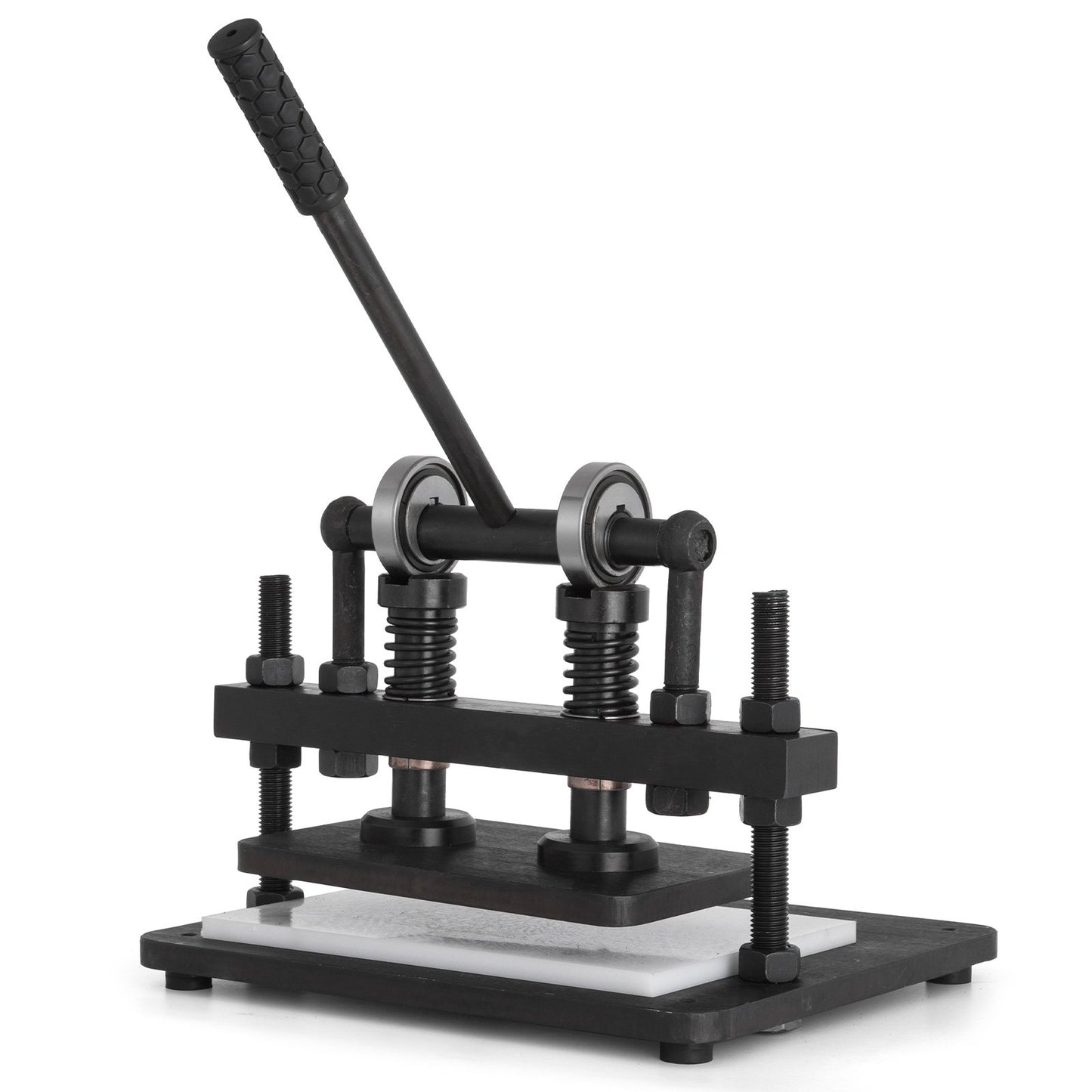 Leather Cutting Machine 260x150mm Manual Die Cutter Heavy Duty Leather Embossing Machine Hand Press Mold Mould Leather Die Cut Leather Craft Cutting Machine for Various Materials