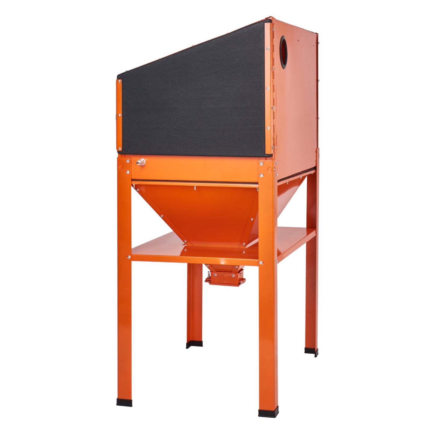 227.1 L Sand Blasting Cabinet with Stand with Blasting Gun & 4 Nozzles