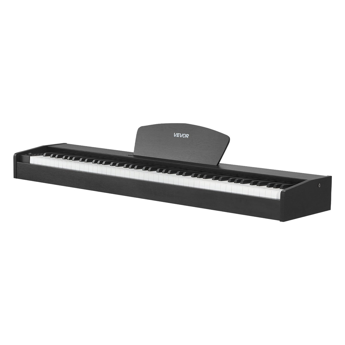 Gewichtetes Digitalpiano, 88 Tasten, vollgewichtet, mit Dual-Keyboard und Lautsprechern, Sustain-Pedal, Aufnahmefunktion, 238 Klangfarben, kabelloser Verbindung, für Anfänger, ohne Ständer