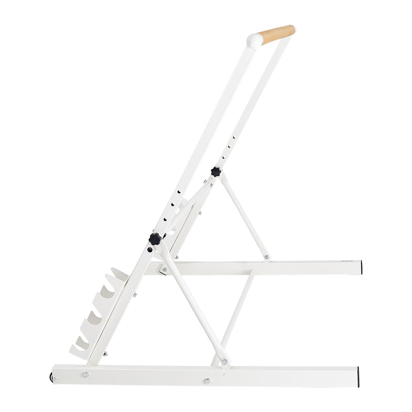 Ballet Barre, Freestanding Portable Barre Bar, Home Fitness Exercise Equipment for Abs, Arms, Strength, and Cardio, Easy to Store Foldable Stretching Dance Bars, 4 Level Height Adjustable