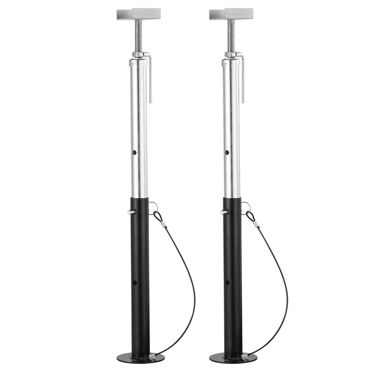 RV Slide Out Support Jacks, 5000 lbs Capacity Each Slide Out Stabilizer, Adjusts from 20"-48" Camper Slide Out Support Jacks, Heavy-duty Slide out Stabilizers for RV, Camper and Travel Trailer