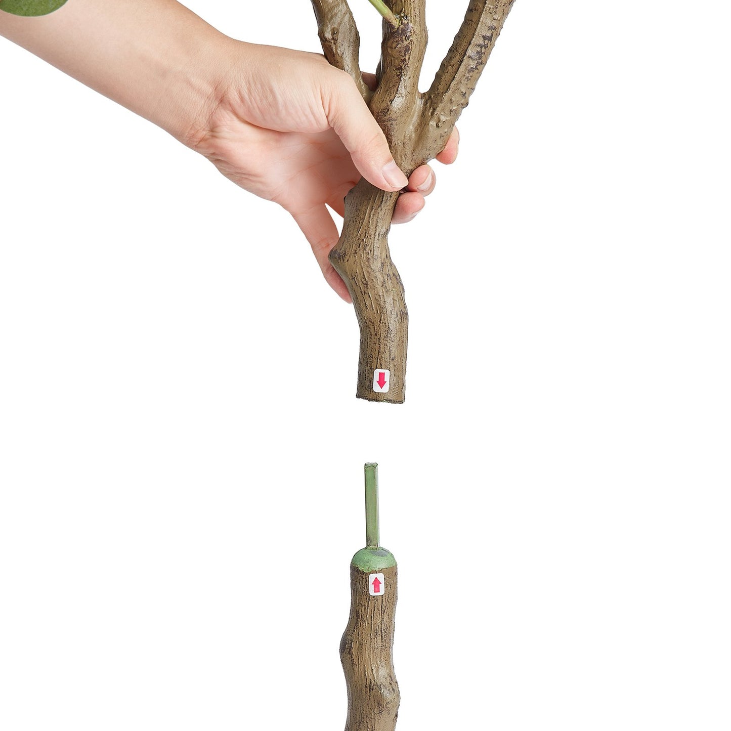 Artificial Eucalyptus Tree, 1.8 m Tall Faux Plant, Secure PE Material & Anti-Tip Tilt Protection Low-Maintenance Plant, Lifelike Green Fake Potted Tree for Home Office Decor Indoor Outdoor