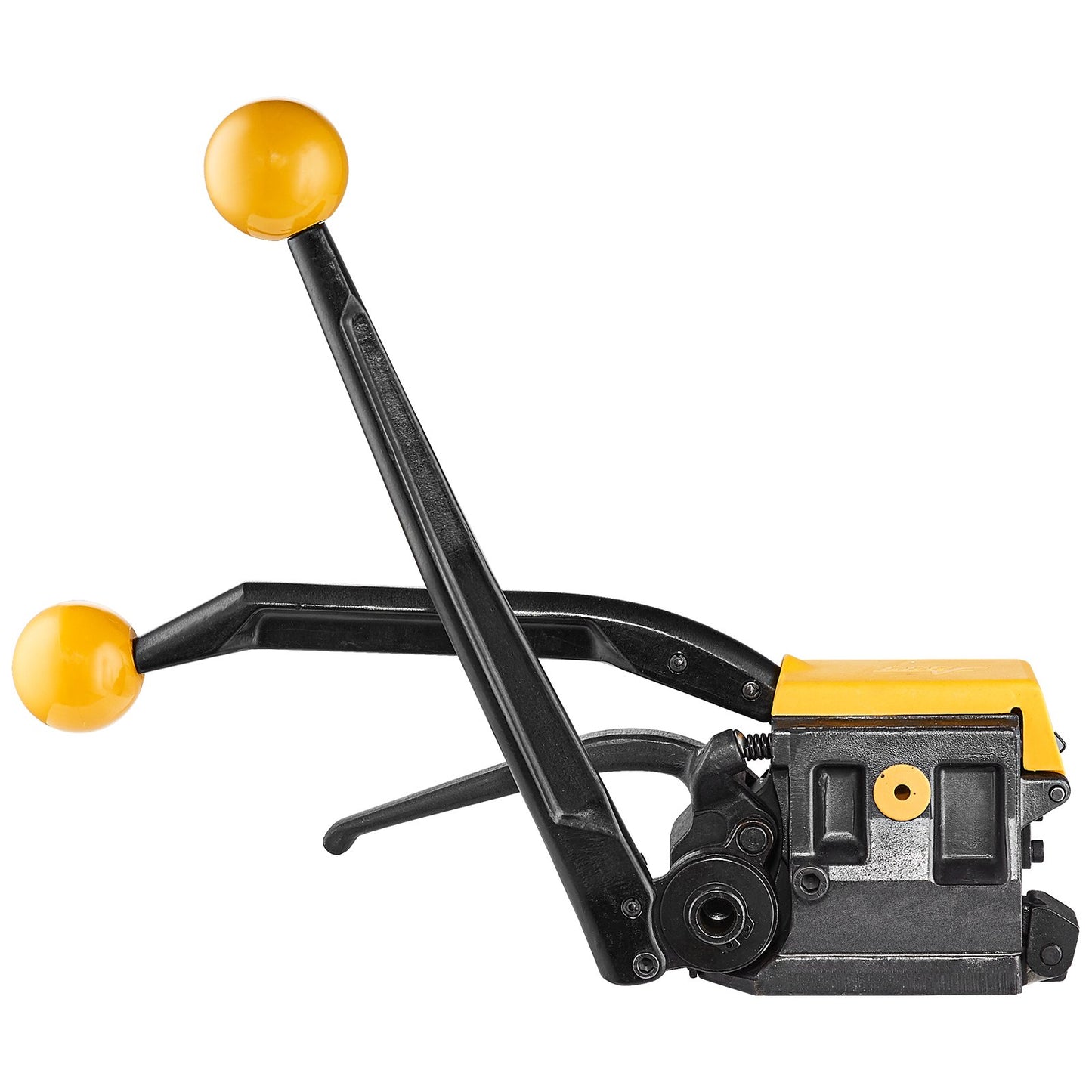 Steel Strapping Tool for 1.3-1.9 cm Width, 3-in-1 (Tensioner, Crimper, Cutter) Manual Belt Packaging Banding Machine Packaging Metal Steel Strapping Banding Tool Machine for Stainless Steel Strap