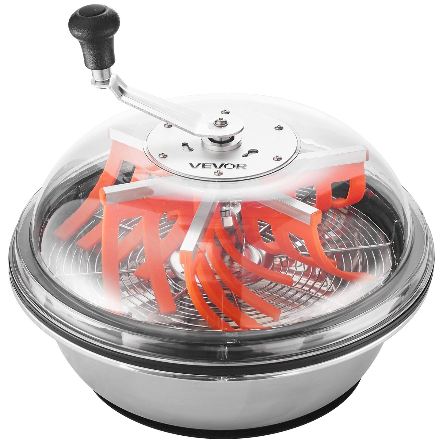 Bud Leaf Bowl Trimmer, 420 mm Manual Bud Trimmer, with Sharp Stainless Steel Blades, Visual Cutting, Wet & Dry Hydroponic Cutting Machine, Twisted Spin Cut for Plants Leaves Buds Flowers