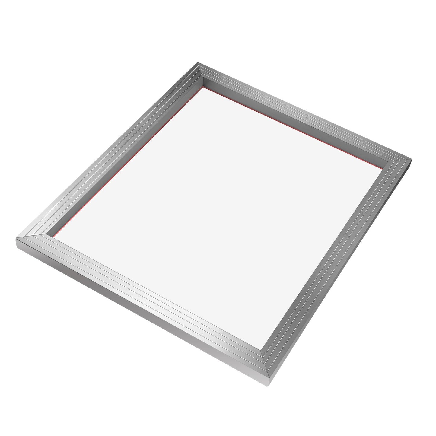 Siebdruckset, 6-teilig, Aluminium-Siebdruckrahmen, 20 x 24 Zoll Siebdruckrahmen mit 160-fädigem Gewebe, hochfestem Nylongewebe und Dichtungsband für den DIY-T-Shirt-Druck