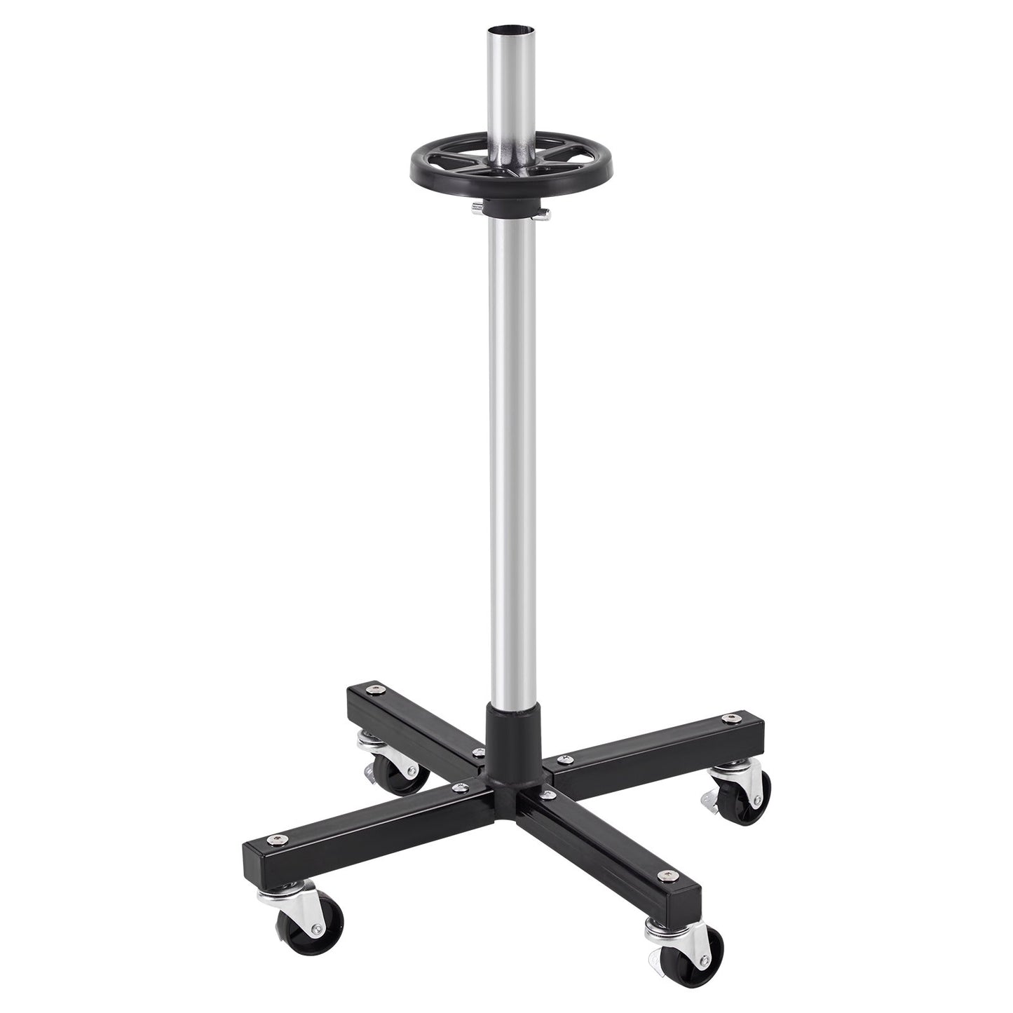 Tire Rack with Wheels, Heavy-Duty Steel Tire Tree Stand for 4 Tires with Rims, Space-Saving & Mobile Tyre Holder for Tires up to 225mm Wide, Max 220LBS Load Capacity, Ideal for Garage Workshop