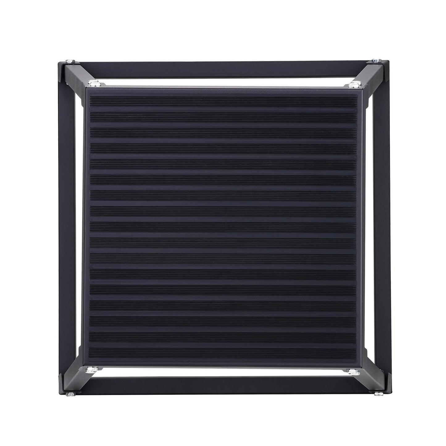 Plyo-Sprungbox, 45,7 cm (18 Zoll) Plyo-Box, Plyo-Plattform aus Stahl und Sprungbox für Agilitätstraining, rutschfeste Fitness-Step-Up-Box für Heimtraining, Konditionstraining, Schwarz