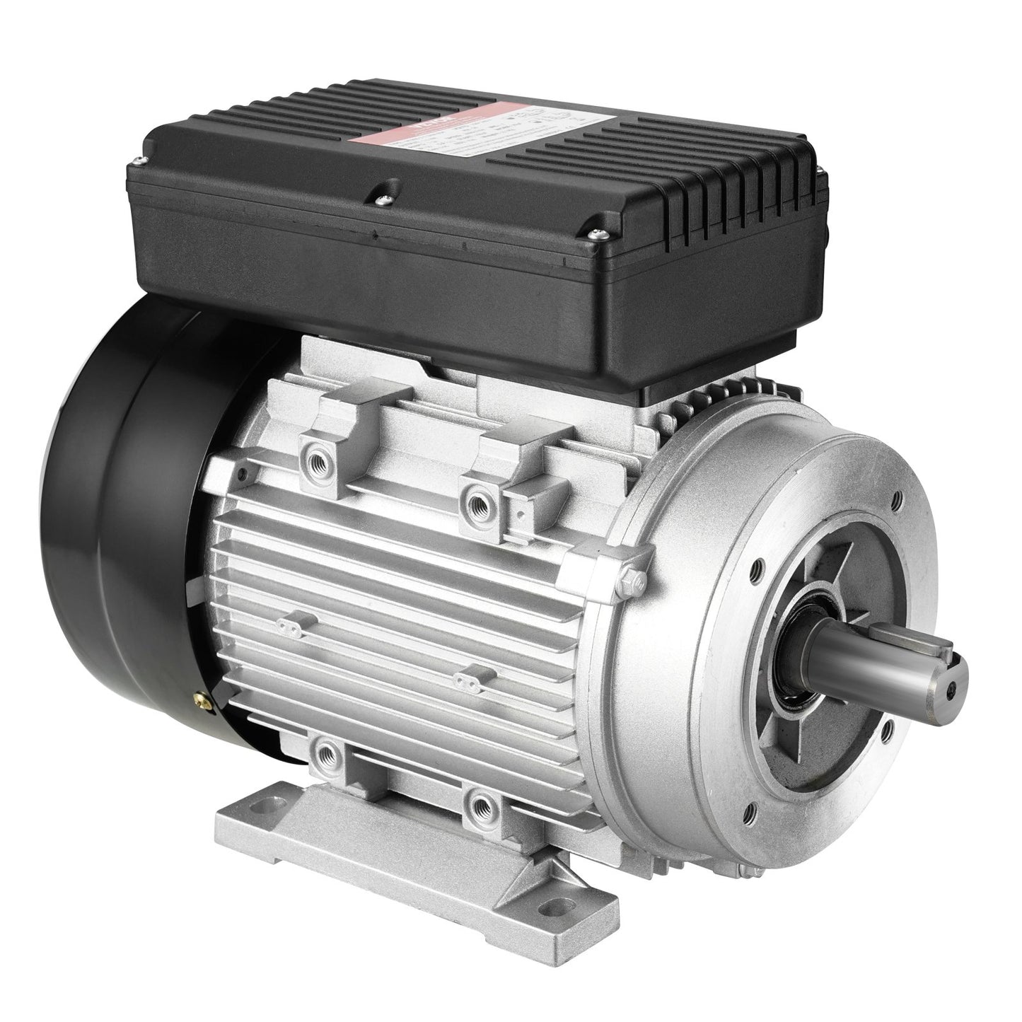 1.1KW Electric Motor 2800 rpm, AC 220~240V 7.1A, 90S, B34 Frame, Air Compressor Motor Single Phase, 24mm Keyed Shaft, CW/CCW Rotation for Agricultural Machinery and General Equipment