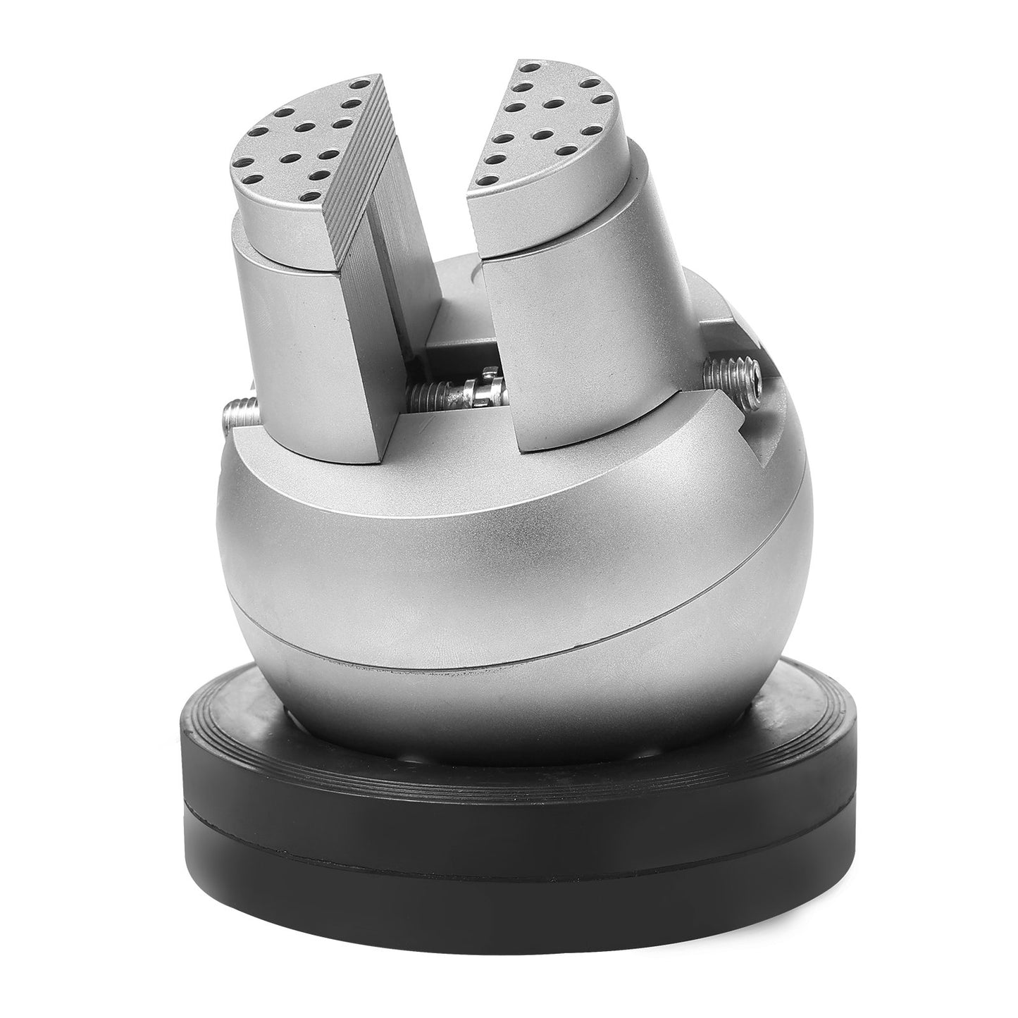 Kugelschraubstock, 13 cm Gravur-Einstellwerkzeug, 360° drehbarer Gravurblock-Schraubstock, 69-teiliges Zubehörset für Schmuckgravurblöcke, Standardblock für Edelsteineinlagen und Gravuren im kleinen Maßstab