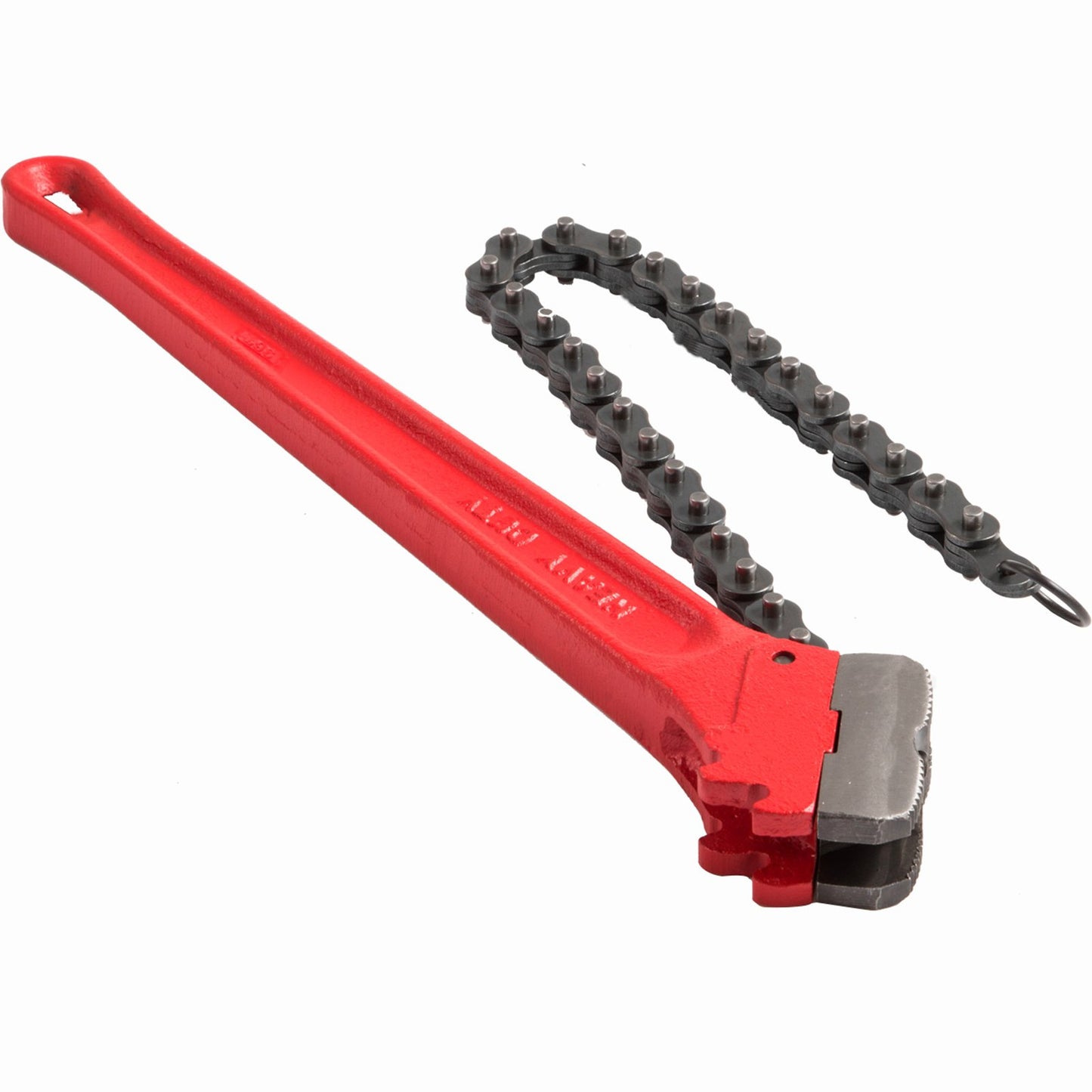 Kettenzange für Rohre, 36 Zoll (91 cm), Hochleistungs-Ölfilterkettenzange, Kapazität 4-1/2 bis 7-1/2 Zoll (114 bis 190 mm), Kettenzange, 30 Zoll (760 mm) Kettenlänge, Werkzeug für Sanitärrohre