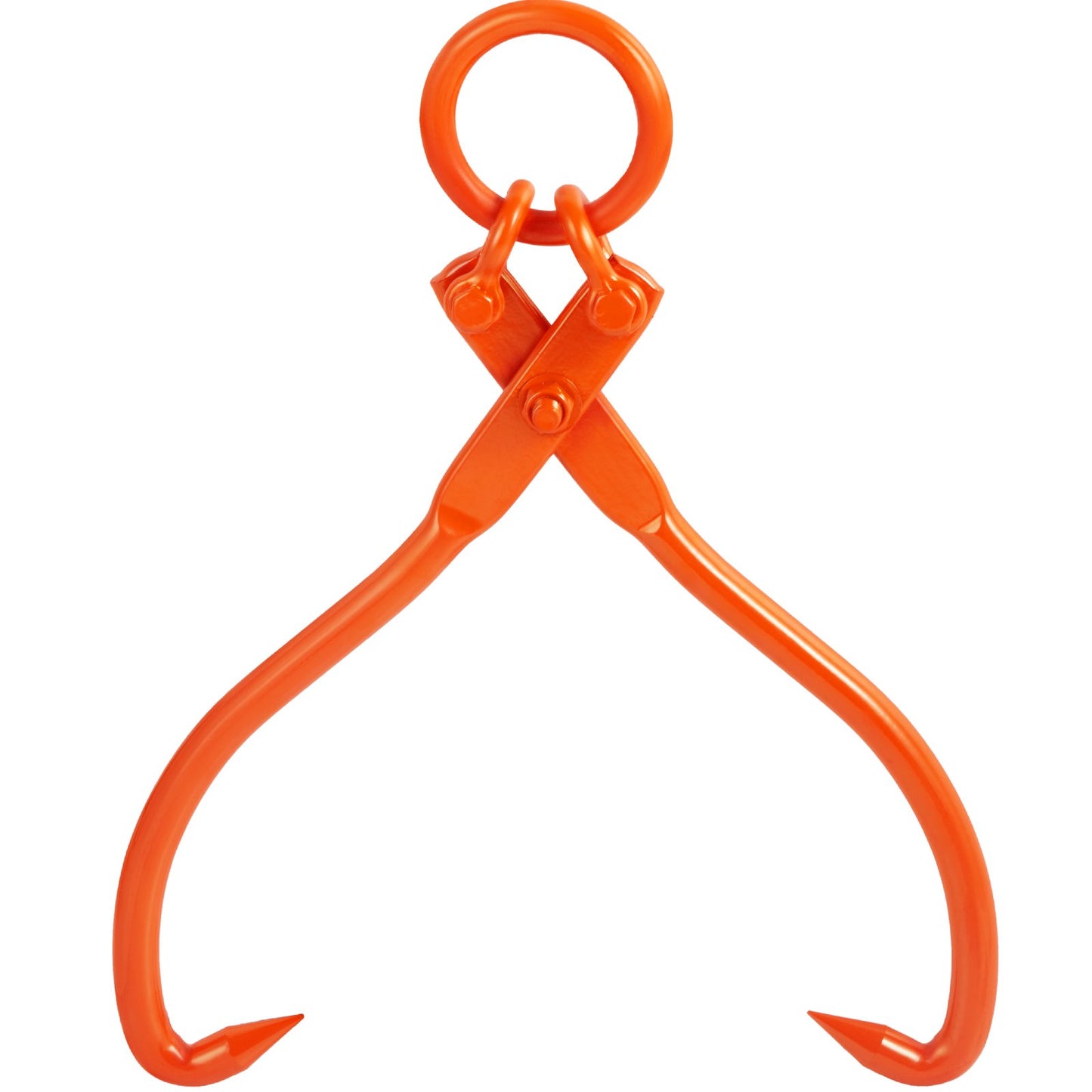 Holzrückezange, 45,7 cm (18 Zoll), 2-Klauen-Hebezange, robuste Stahl-Rückezange für Holz, Tragfähigkeit 350 kg (772 lbs), Werkzeug zum Heben, Handhaben, Ziehen und Tragen von Stämmen