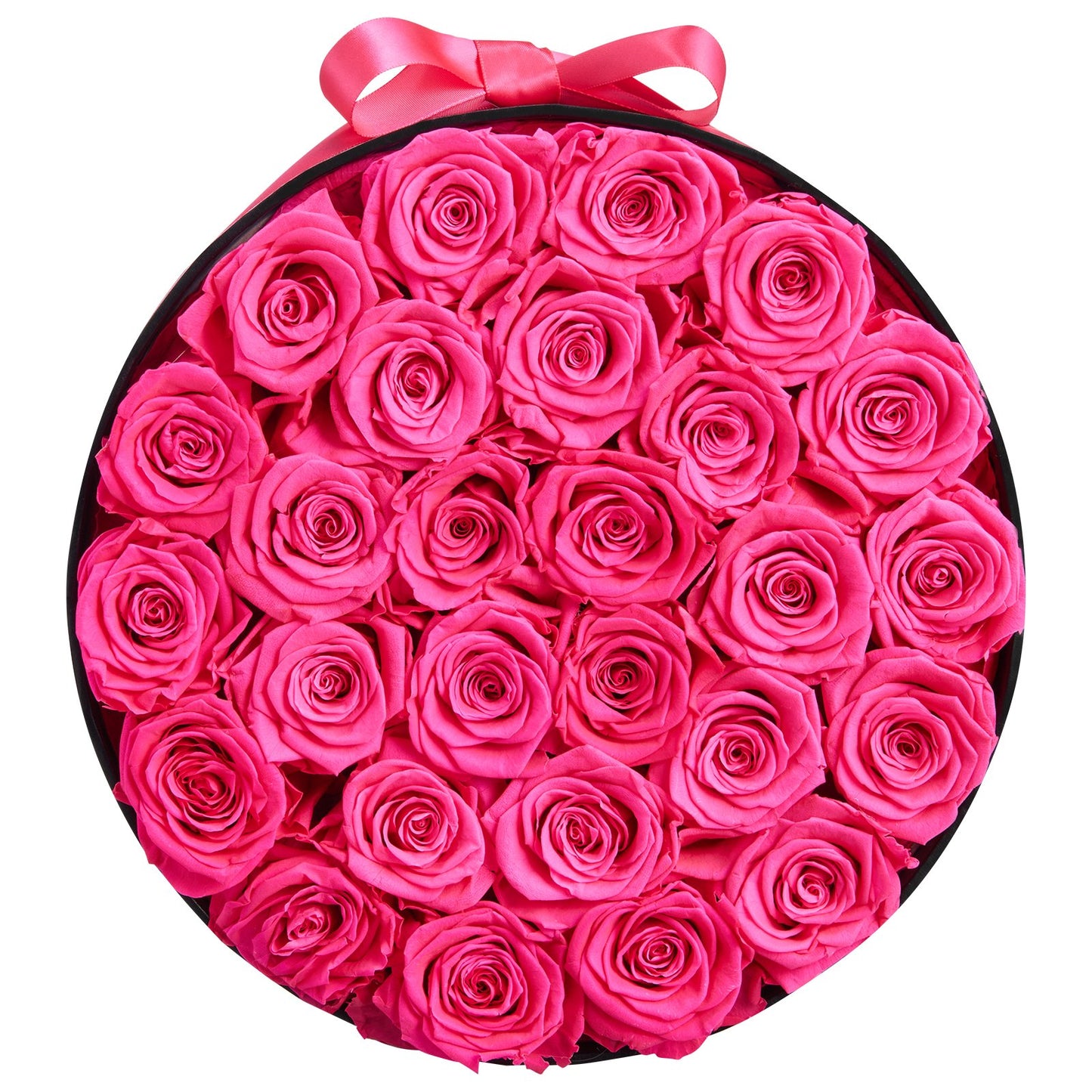 Forever Flowers, 27 konservierte Rosen in einer Box, Unsterblicher Blumenstrauß, Geburtstagsgeschenk für Frauen, Ehefrauen, Mütter, Jahrestag, Valentinstag, Weihnachten, Rosenrot