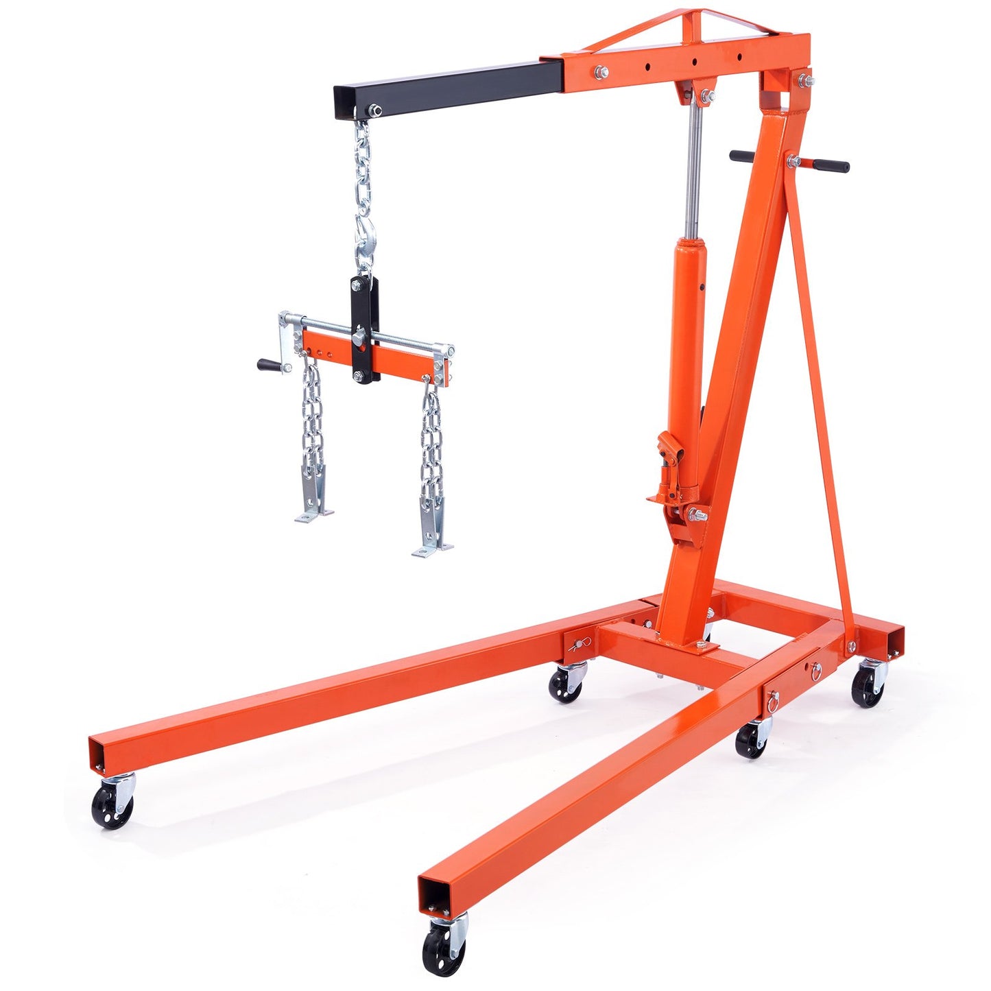 Engine Hoist Leveler 1995.9 kg / 2 Ton Cherry Picker Shop Crane Load Lift Tool