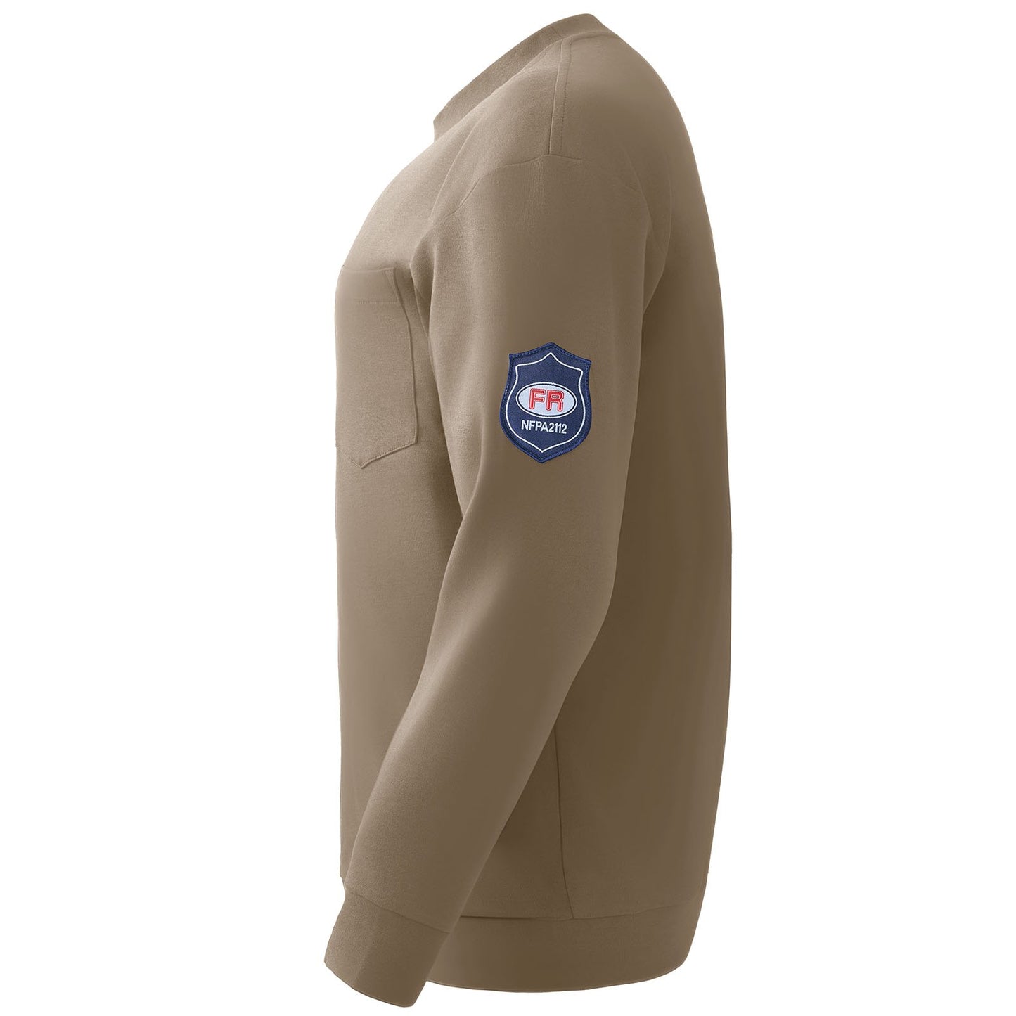 FR Shirts, Flame Resistant Long Sleeve Clothing Lightweight 7 oz Breathable Cotton, Men's Fire Retardant Work Shirt with Pre-shrink Treatment & Pocket, for Welders,Electricians,Gray L