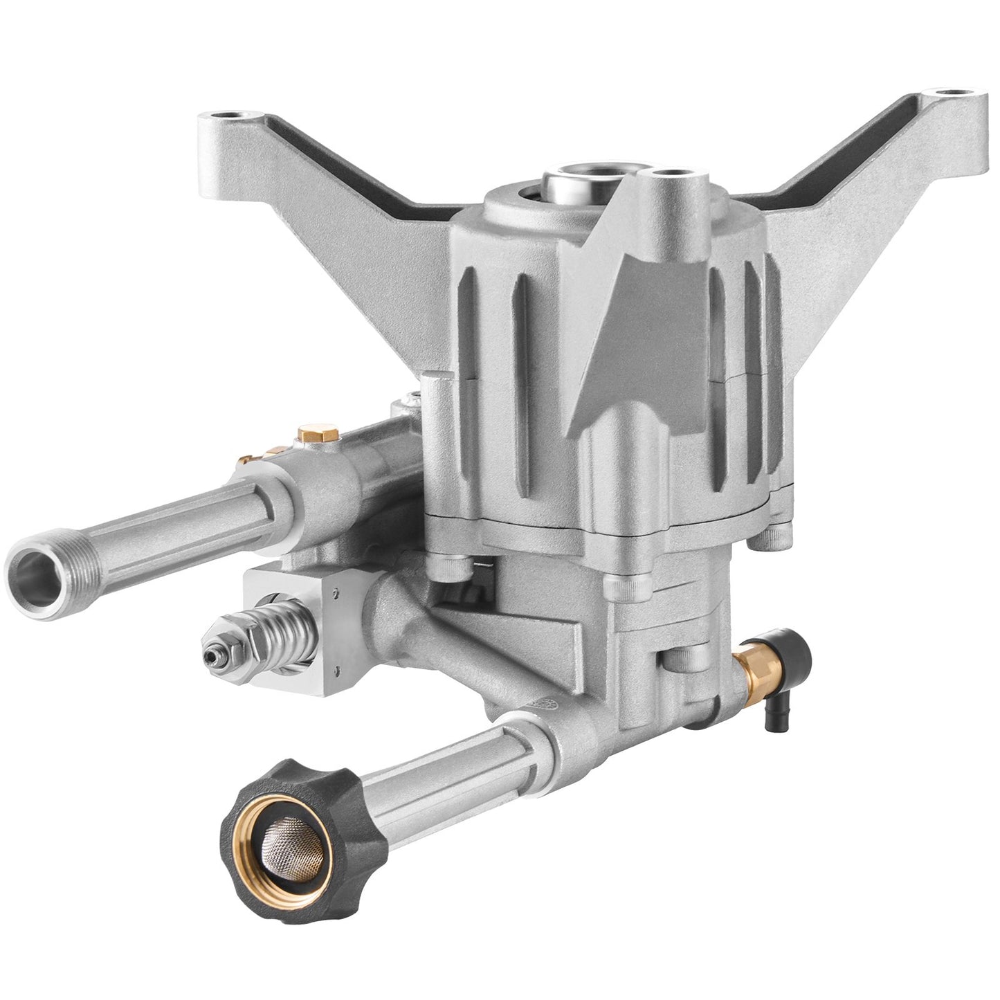 Hochdruckreinigerpumpe, 22 mm (7/8") Schaft, vertikal, 214 bar (3100 PSI), 9,5 l/min (2,5 GPM), Ersatz-Hochdruckreinigerpumpen-Set mit 5 Düsen, kompatibel mit Briggs & Stratton, Generac, Devilbiss, Troy Bilt, Honda und Craftsman