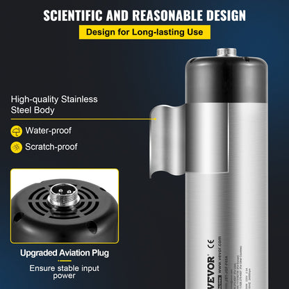 Hochgeschwindigkeits-Spindelmotor mit 0,8 kW Leistung, luftgekühlt, für Gravier-, Fräs- und Schleifarbeiten