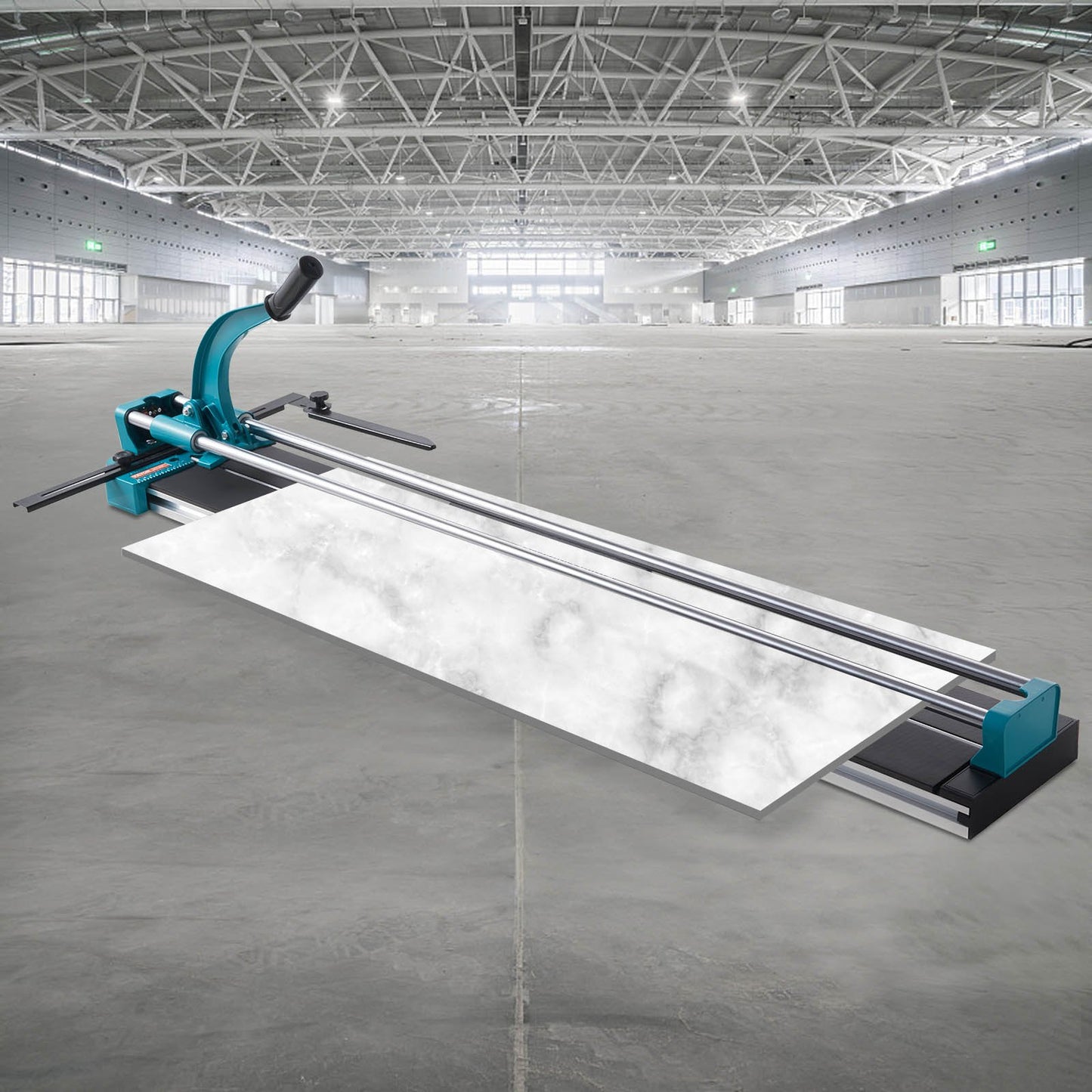 1200MM Tile Cutter, High Precision Manual Ceramic Floor Tiles Tile Cutter, 48 Inch Cutting Machine for Precision Cutting