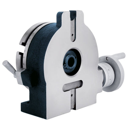 150 mm/5,9 Zoll Vertikal- und Horizontal-Drehtisch, 150 mm Teilkopf-Runddrehtisch, Fräsmaschinen-Indexsystem mit verstellbarer Schraube, 5,9-Zoll-Teilplatten-Indexsystem