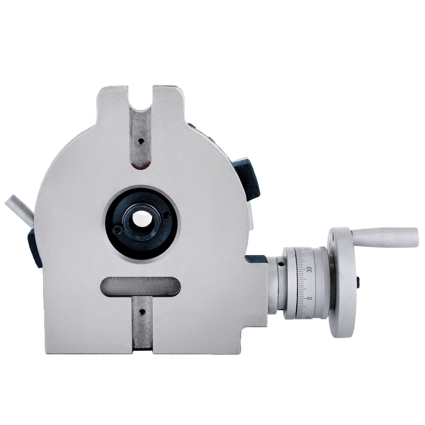 150 mm/5,9 Zoll Vertikal- und Horizontal-Drehtisch, 150 mm Teilkopf-Runddrehtisch, Fräsmaschinen-Indexsystem mit verstellbarer Schraube, 5,9-Zoll-Teilplatten-Indexsystem