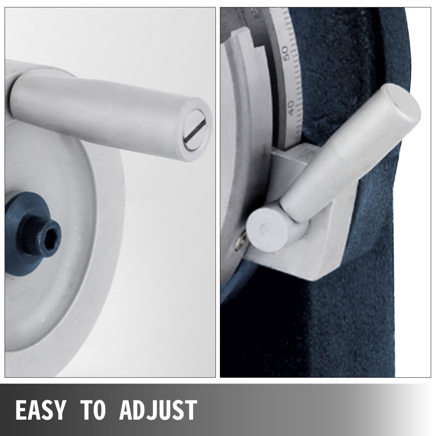 150 mm/5,9 Zoll Vertikal- und Horizontal-Drehtisch, 150 mm Teilkopf-Runddrehtisch, Fräsmaschinen-Indexsystem mit verstellbarer Schraube, 5,9-Zoll-Teilplatten-Indexsystem