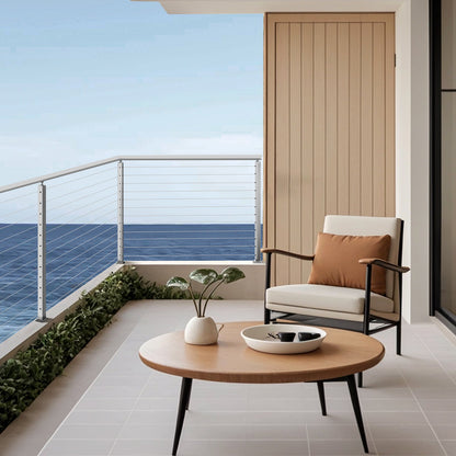 Geländerpfosten aus Edelstahl, 42 x 2 x 2 Zoll, ebene Treppenpfosten, 1 Stück, vorgebohrte Pfosten mit Montagehalterung, silberfarben, 1JZLGZXYS1061EF8W001V0