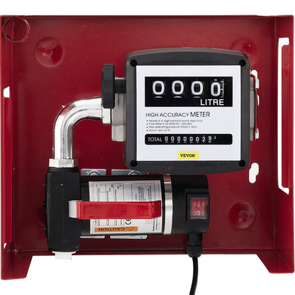 40-Liter-Dieselpumpe, Heizölpumpe, 300-W-selbstansaugende Ölpumpe, Ölsaugpumpe, selbstansaugend, Dieselkraftstoff-Förderpumpe, automatische Zählerpumpe